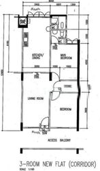 Blk 126 Ang Mo Kio Avenue 3 (Ang Mo Kio), HDB 3 Rooms #571144731